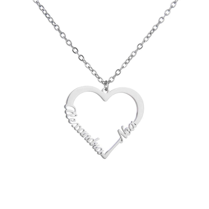 Collier Amour (Coeur) à personnaliser