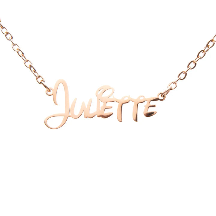 Collier Personnalisé Lettres Disney