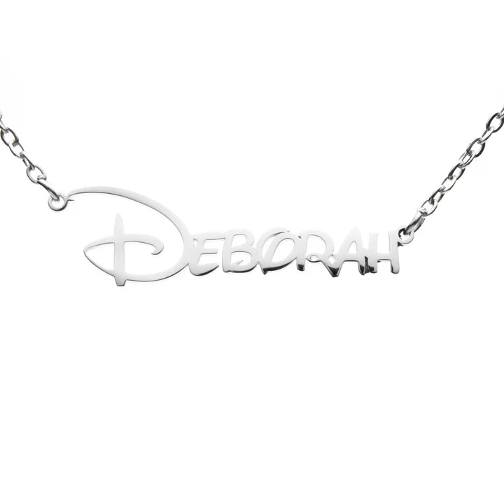 Collier Personnalisé Lettres Disney