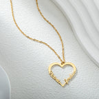 Collier Amour (Coeur) à personnaliser