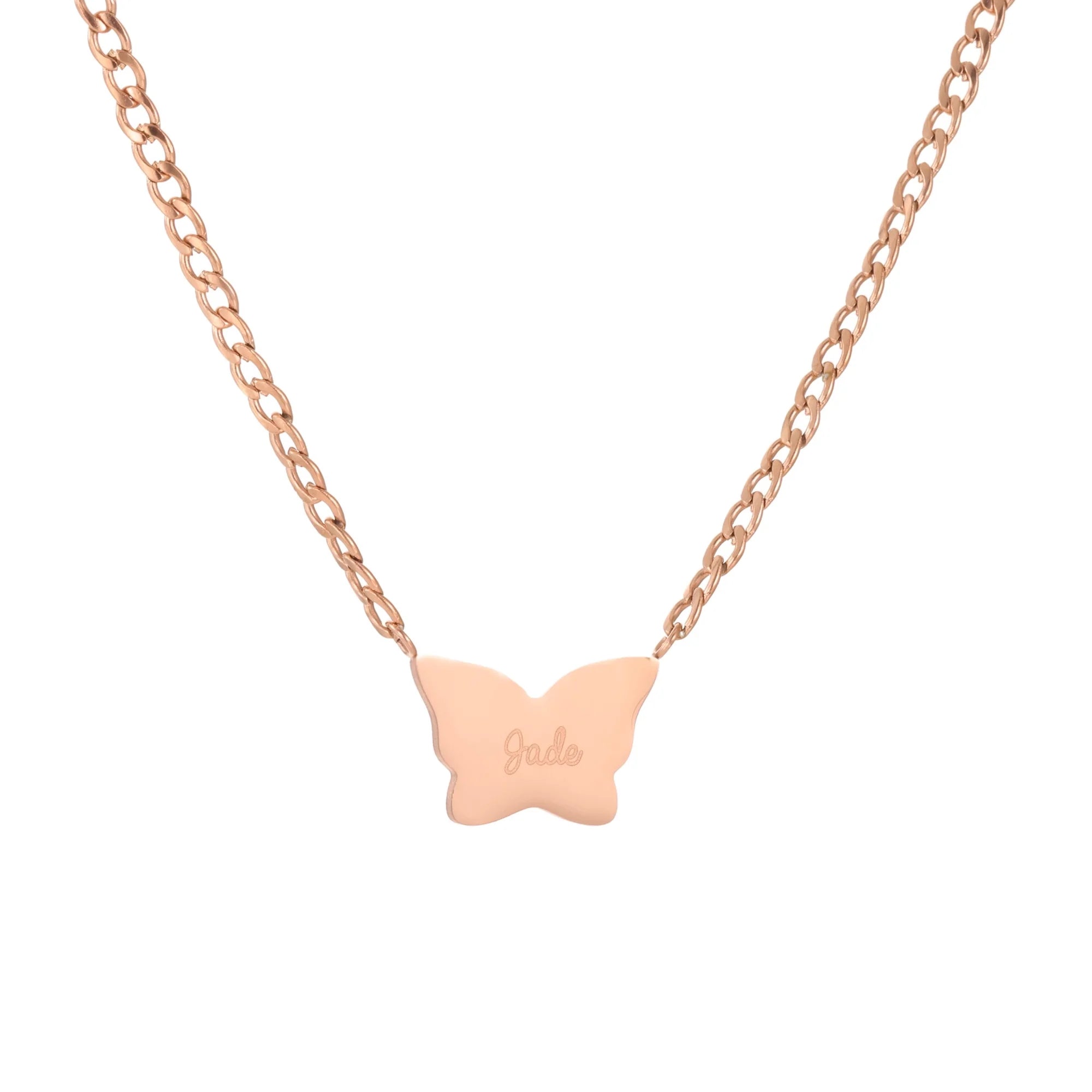 Collier Papillon Personnalisé