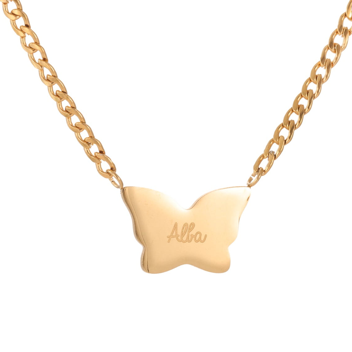 Collier Papillon Personnalisé