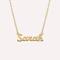 Collier personnalisé prénom en or 18 carats – Style script raffiné